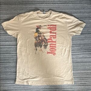 Tan Graphic T-Shirt Jon Pardi Tour